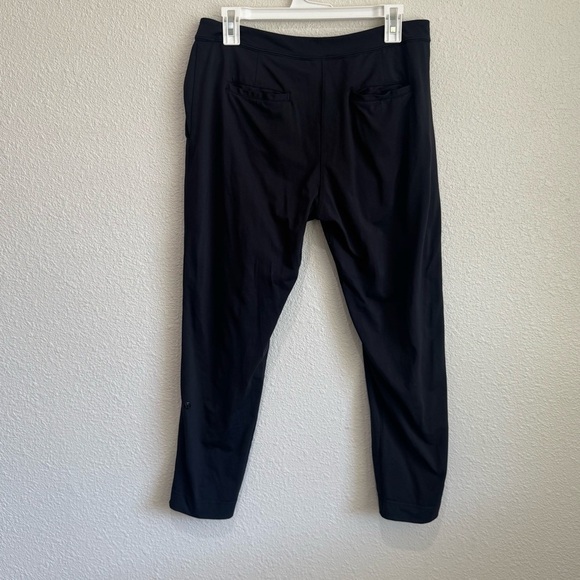 Lululemon Womens M/L Black Straight Leg Casual Joggers Sweatpants Workout Lounge - Picture 6 of 7
